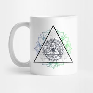 Vintage All Seeing Eye Mug